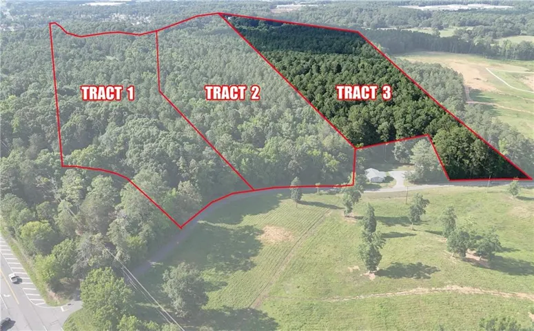 Overlay of Tract 3 ( Not to scale)