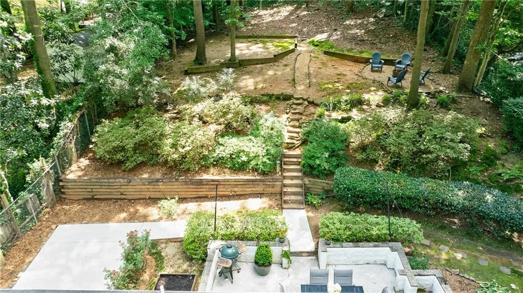 View of yard featuring a patio area