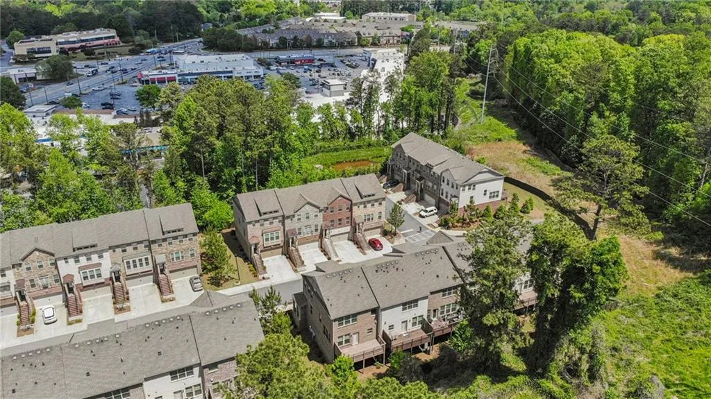 View of birds eye view of neighborhood