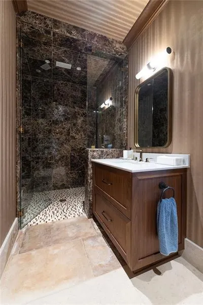 Guest bathroom shower