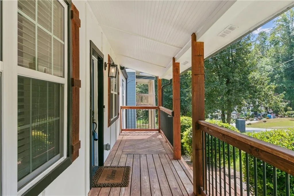 View of porch