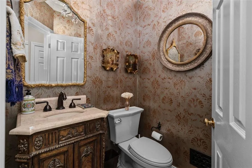 Powder room on main
