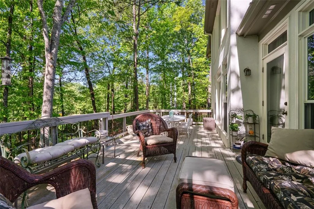 Beautiful wooded view