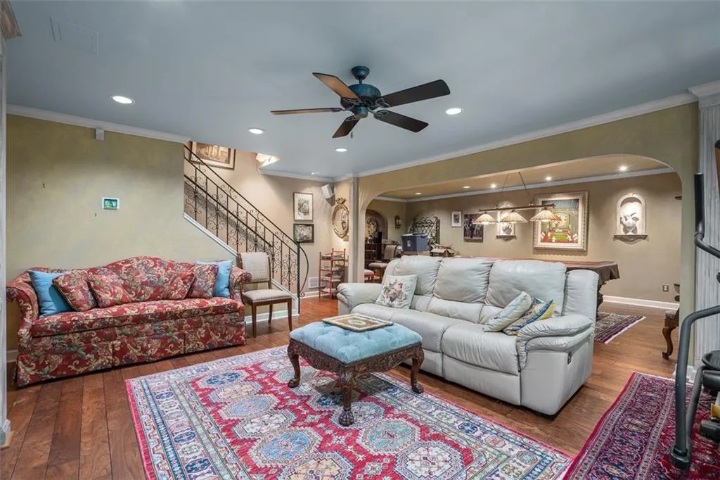 Full finished daylight basement