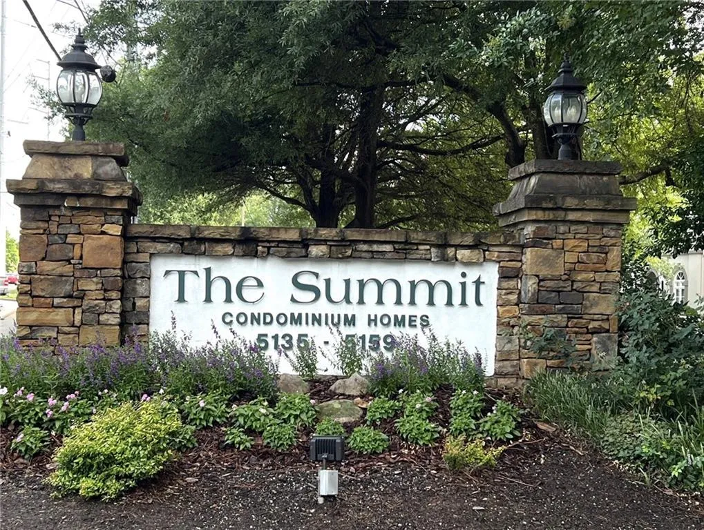 View of entrance to complex