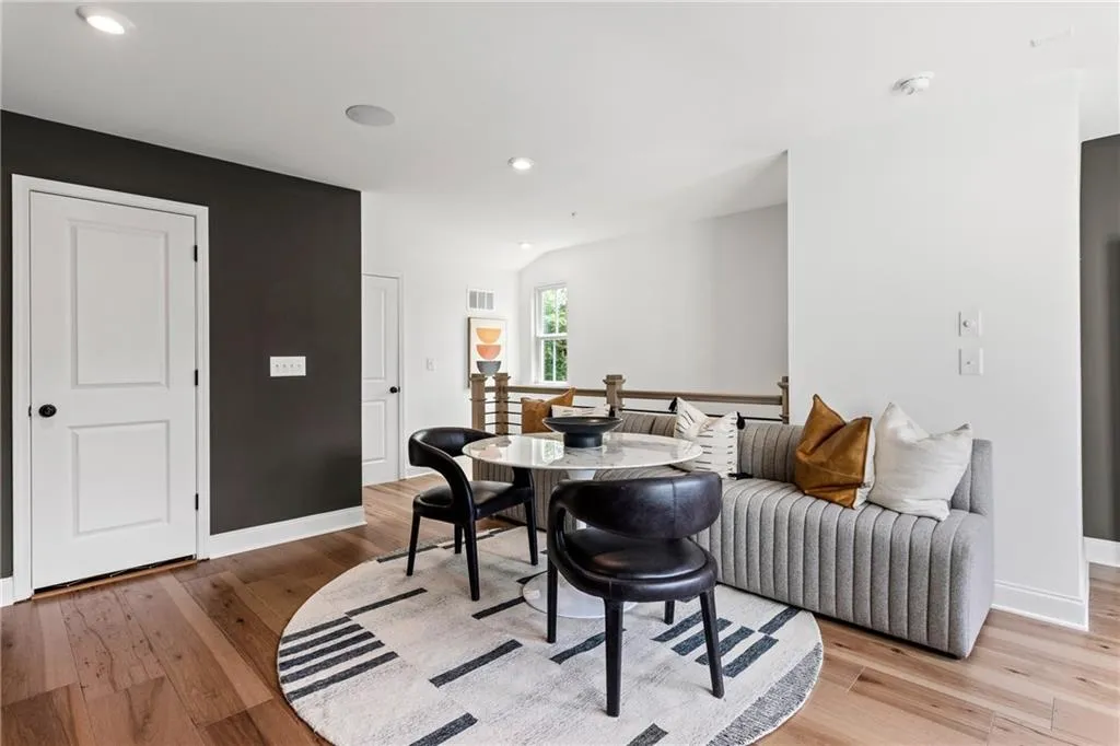 Fourth Floor loft area perfect for entertaining. Pictures are of model home