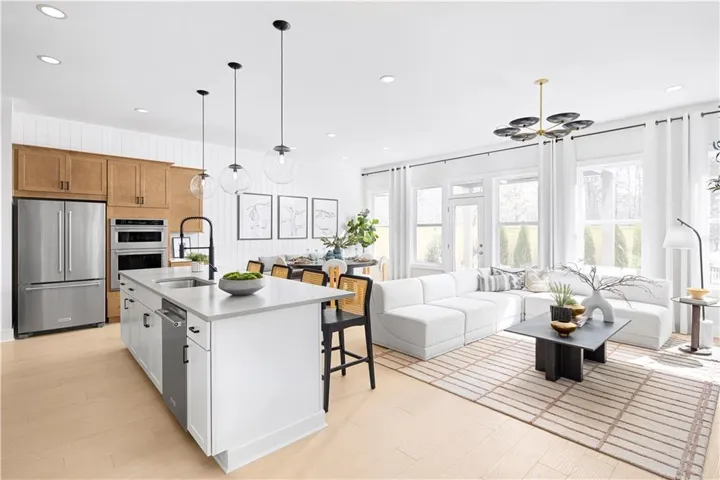 The is an image of the Oakridge decorated model home.  This is just for concept only!