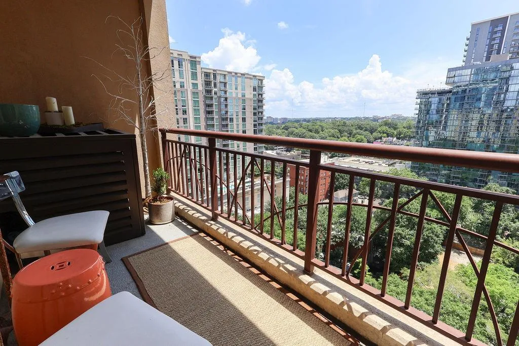 Balcony South-facing view