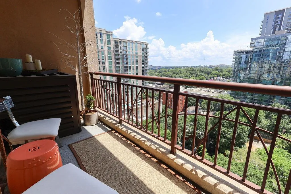 Balcony South-facing view