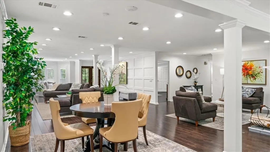 Dining area.