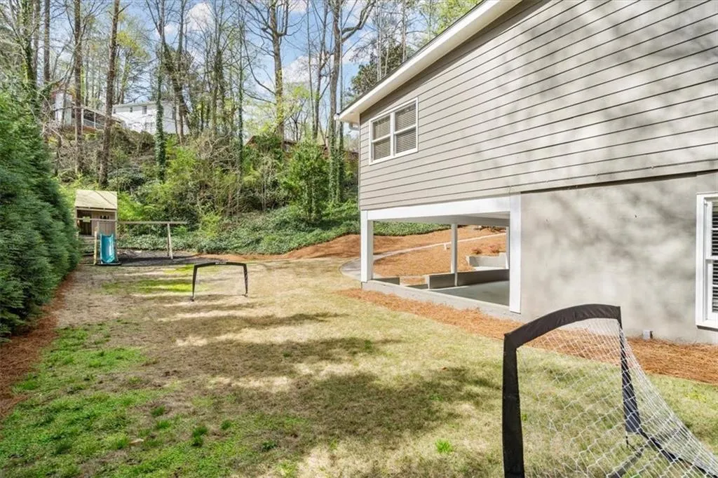 View of yard.
