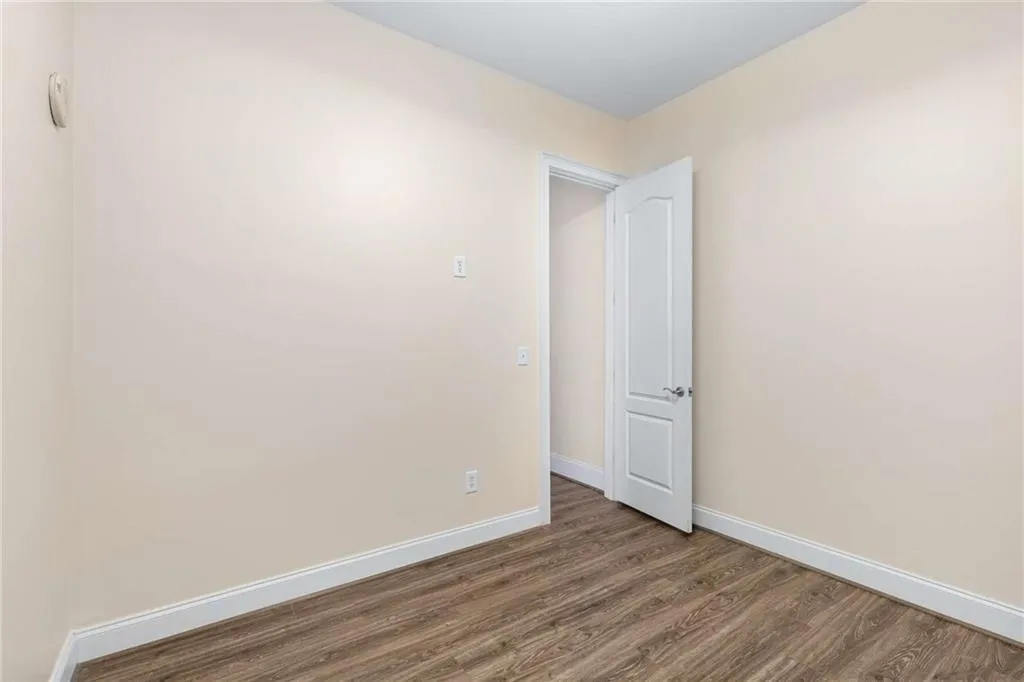 View from inside the bonus room.