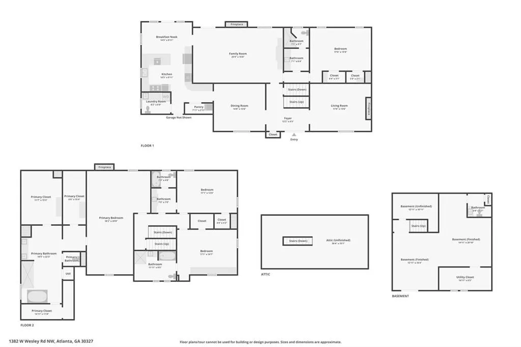 Combined Floor Plans