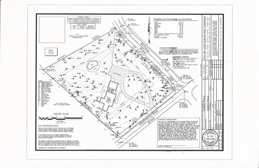 999 Crest Valley Drive, Sandy Springs, Georgia 30327, 4 Bedrooms Bedrooms, ,4 BathroomsBathrooms,Residential,Sold,999 Crest Valley Drive,7067265
