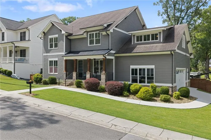 Front corner lot