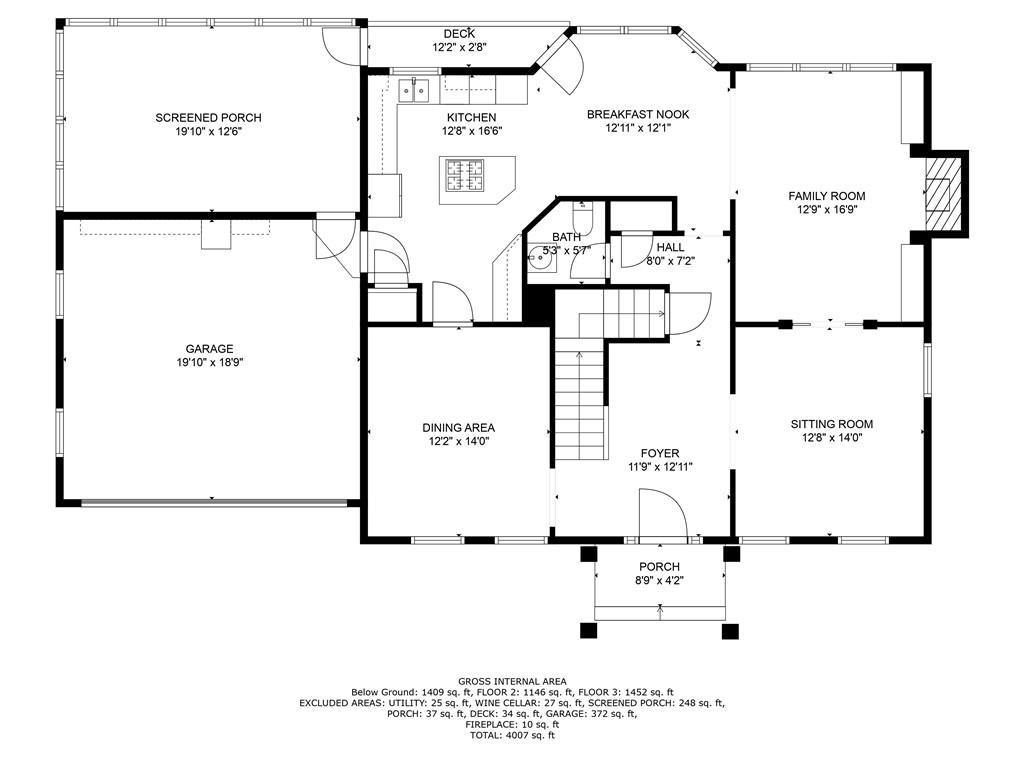 4440 Highgrove Pointe NE, Atlanta, Georgia 30319, 4 Bedrooms Bedrooms, ,3 BathroomsBathrooms,Residential,Sold,4440 Highgrove Pointe NE,7255810