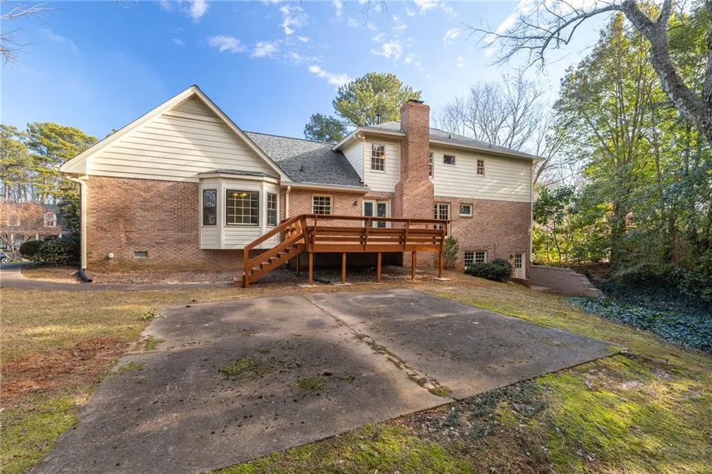 Back of the Home.