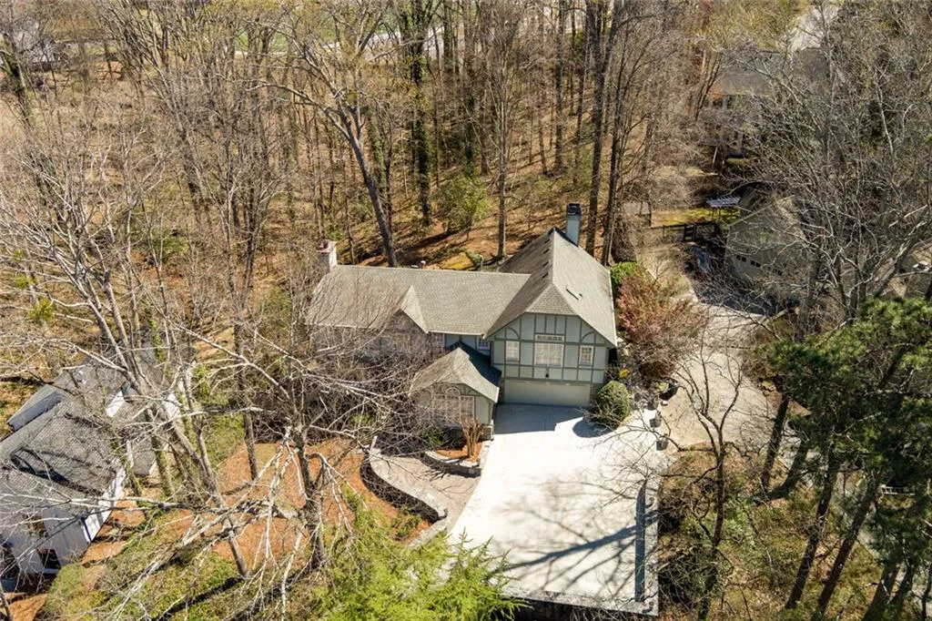 Aerial View of Property