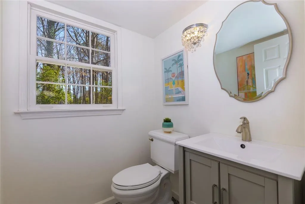 Half Bath on Main Level