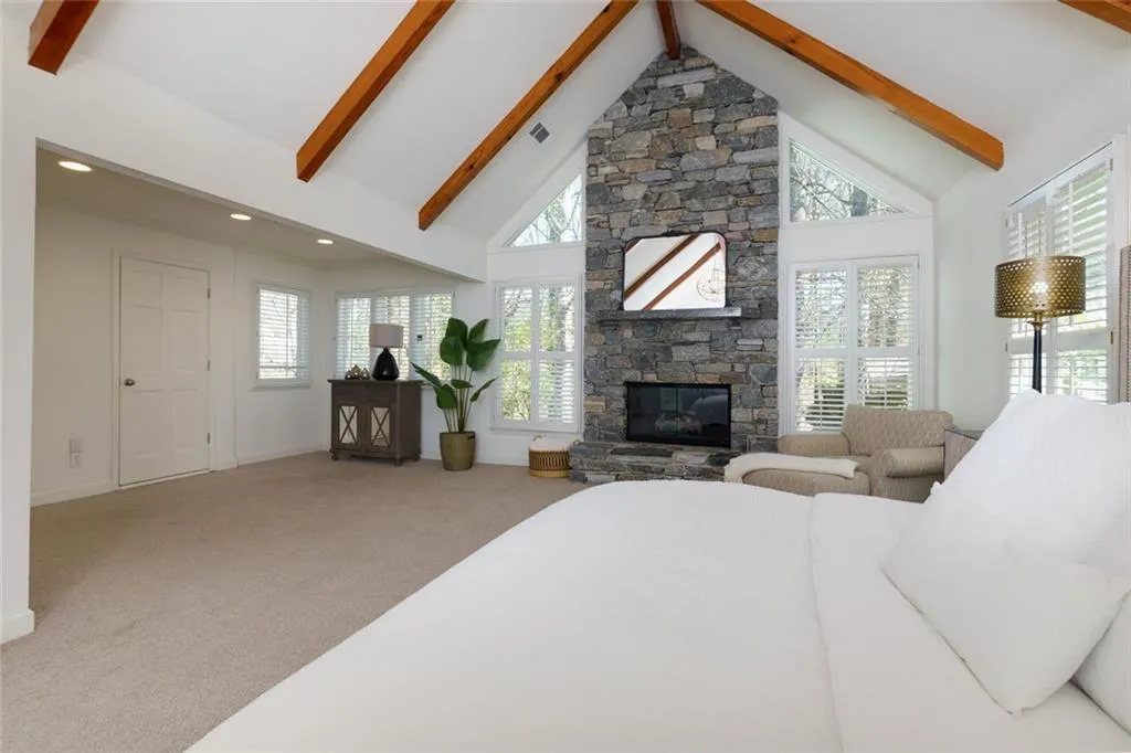 Oversized Primary Bedroom with Seating Area