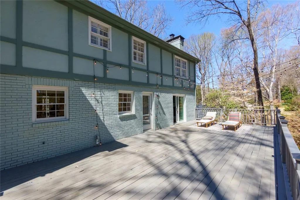 Oversized Back Deck