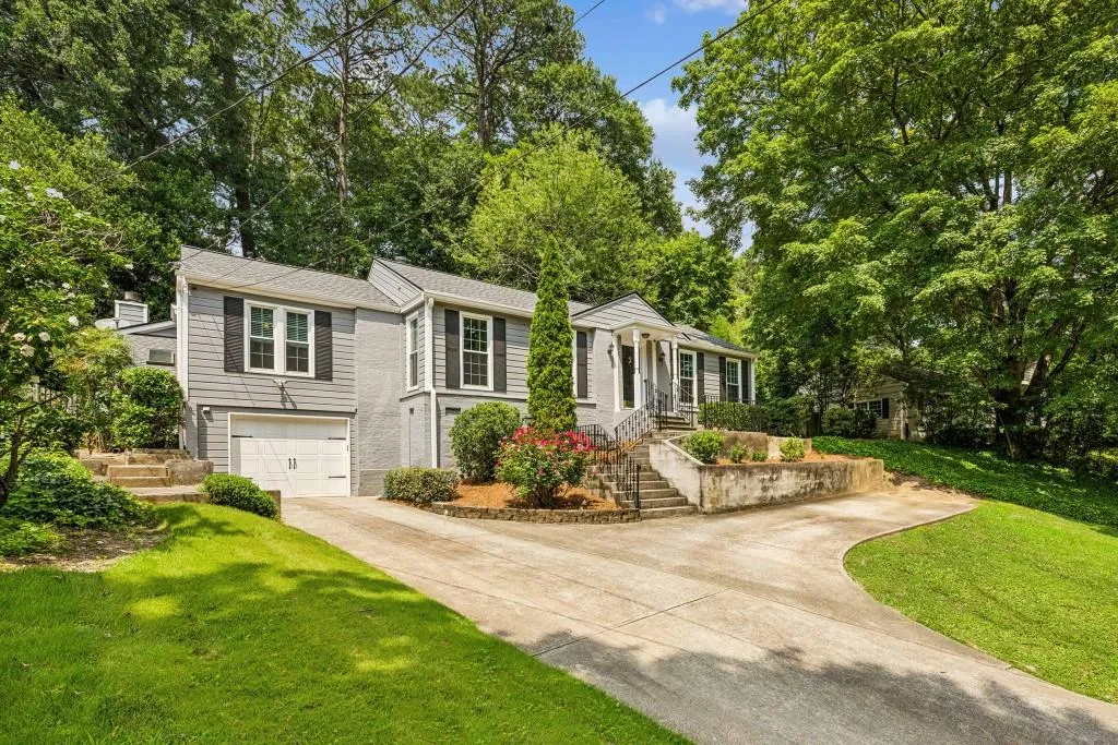 View of this adorable home from the street.