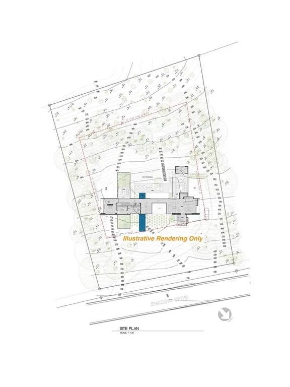 illustrative Rendering of Home on Plat