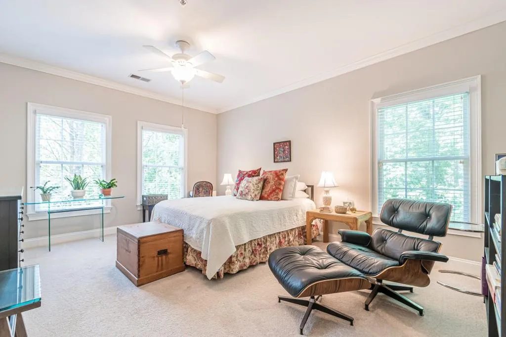 Incredible Natural Light comes into Primary Suite. Larger square Footage room that can accommodate a King Size Bed, Sitting Area. Incredible Natural Light comes into Primary Suite. Larger square Footage room that can accommodate a King Size Bed, Sitting Area.