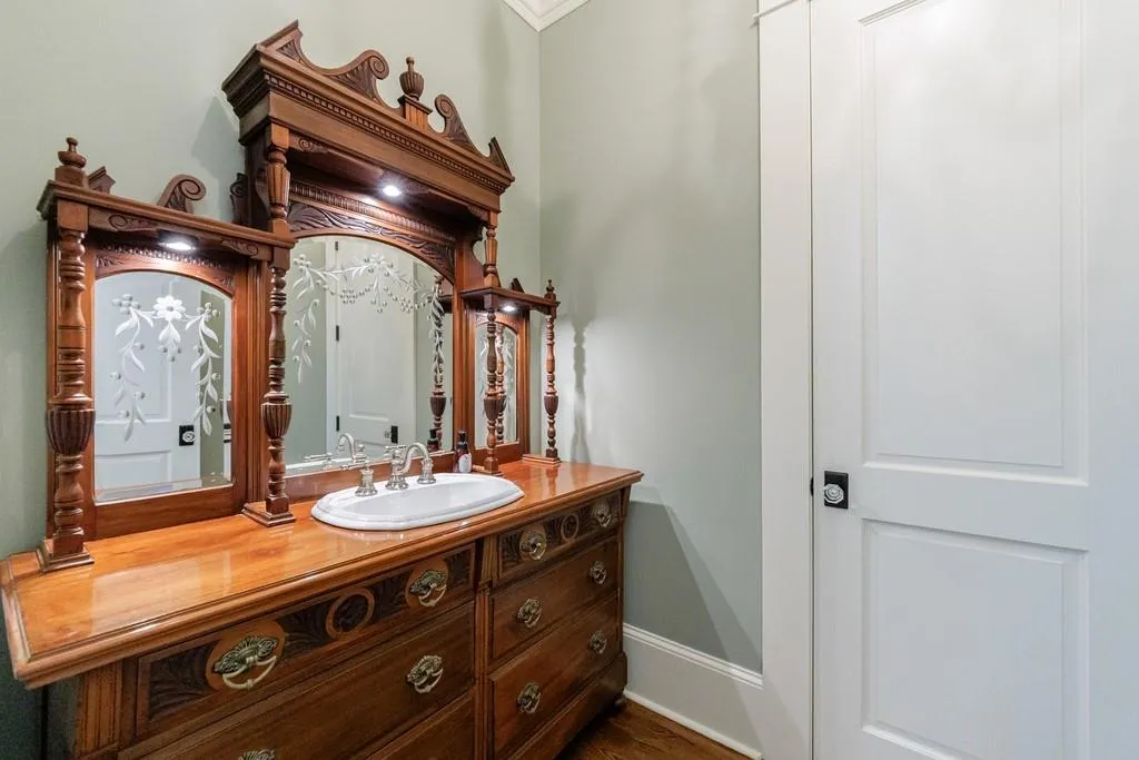 powder room on main level