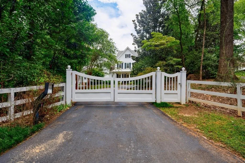 gated entrance