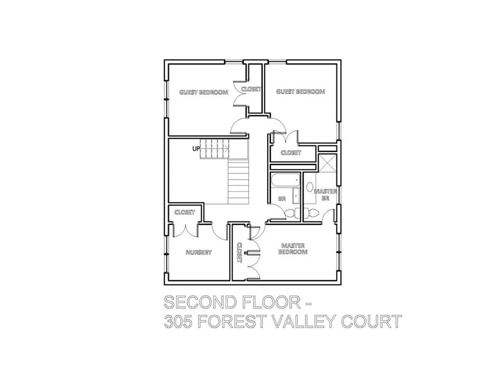 305 Forest Valley Court, Atlanta, Georgia 30342, 4 Bedrooms Bedrooms, ,2 BathroomsBathrooms,Residential,Sold,305 Forest Valley Court,6737440