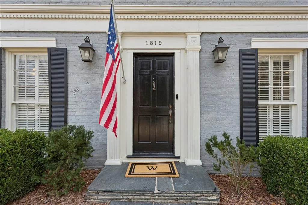 Doorway to property