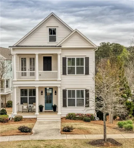 A charming double front porch and classic architectural details create an inviting first impression, setting the tone for this thoughtfully designed residence. For more information visit: www.125RowanAvenue.com