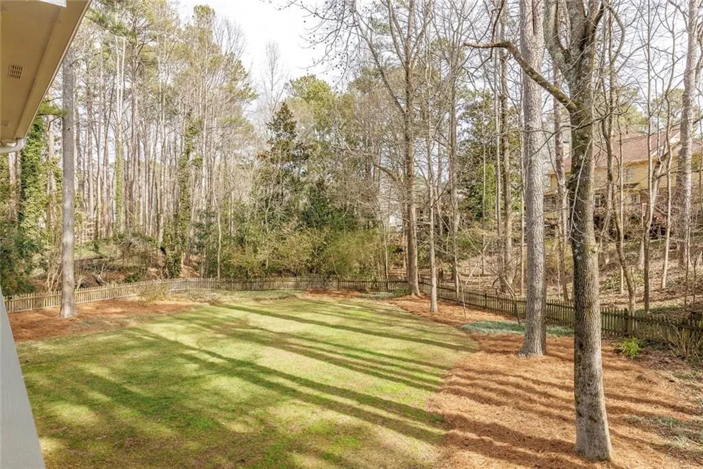 Huge flat yard fully fenced!