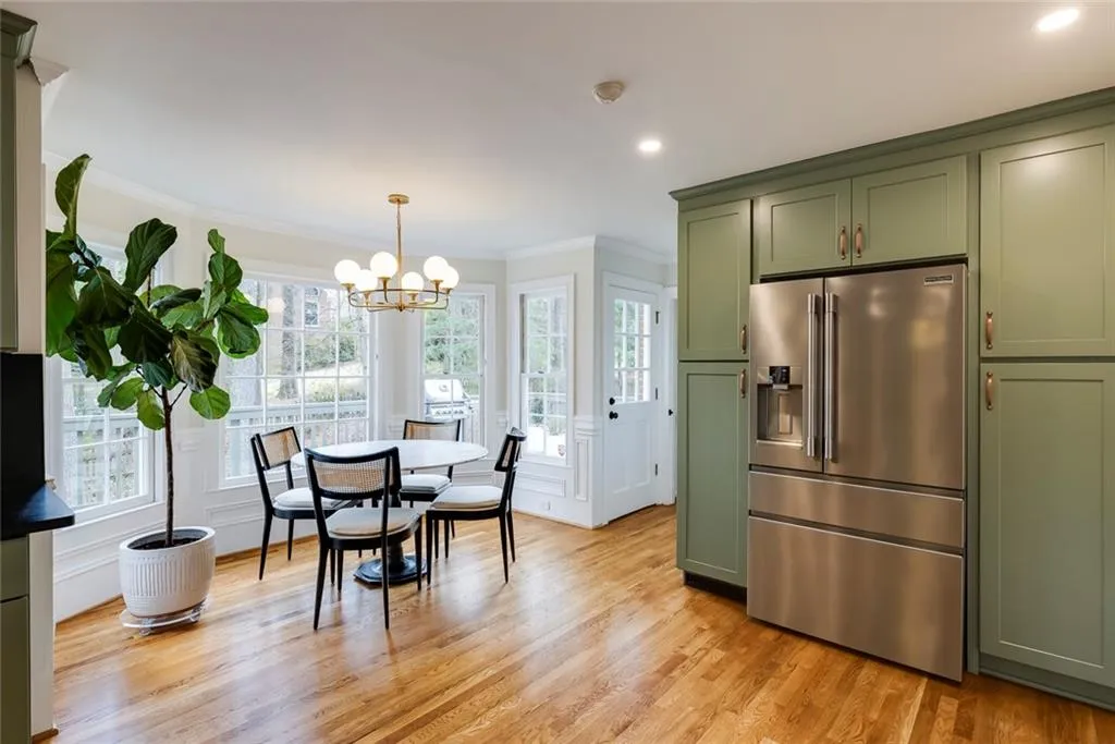 Recently renovated custom kitchen.