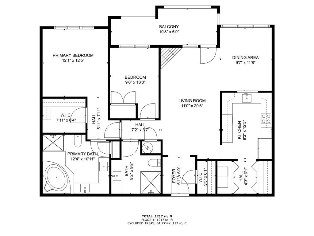 Property floor plan