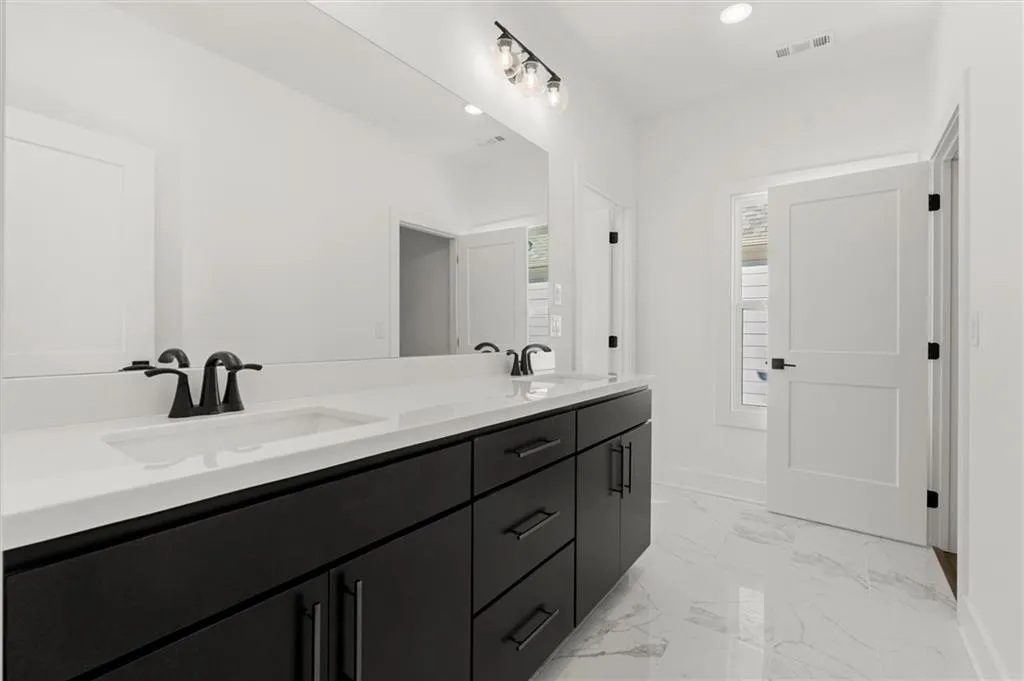 Upstairs Jack and Jill Bathroom