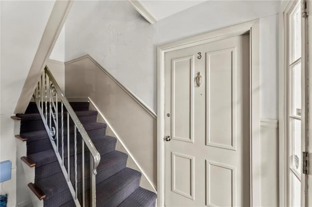 View of stairs