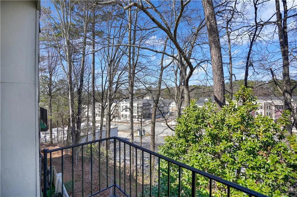 Balcony with a residential view