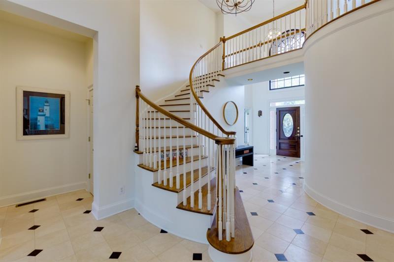 Welcoming foyer