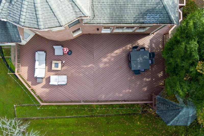 Expansive deck!