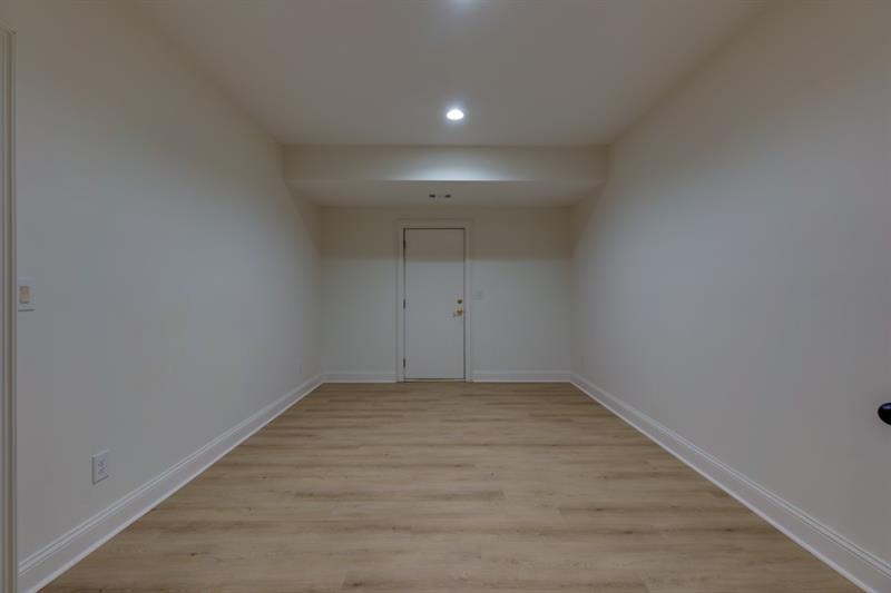Terrace level flex room #3 - door to covered patio, perfect for gym