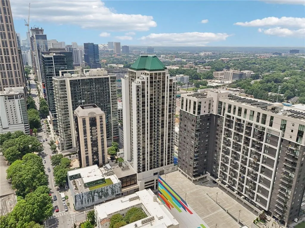 View of downtown Atlanta area