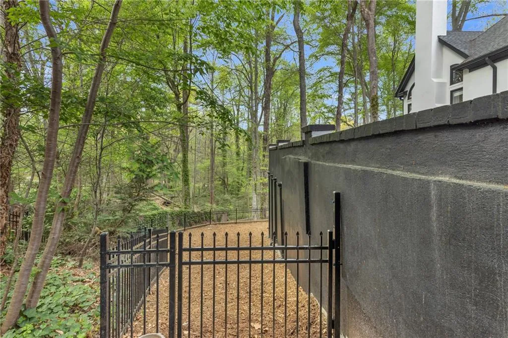 View of gate
