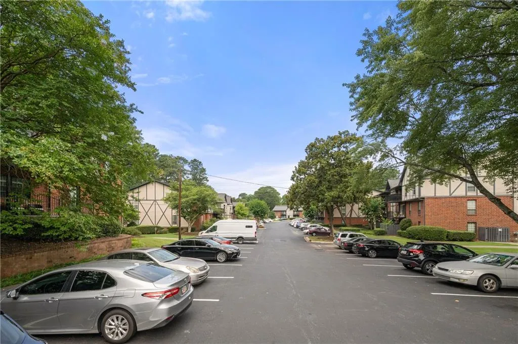 View of vehicle parking