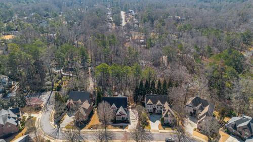View of birds eye view of property