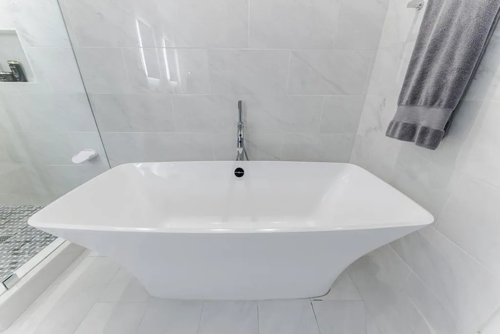 Owners' Victoria + Albert tub