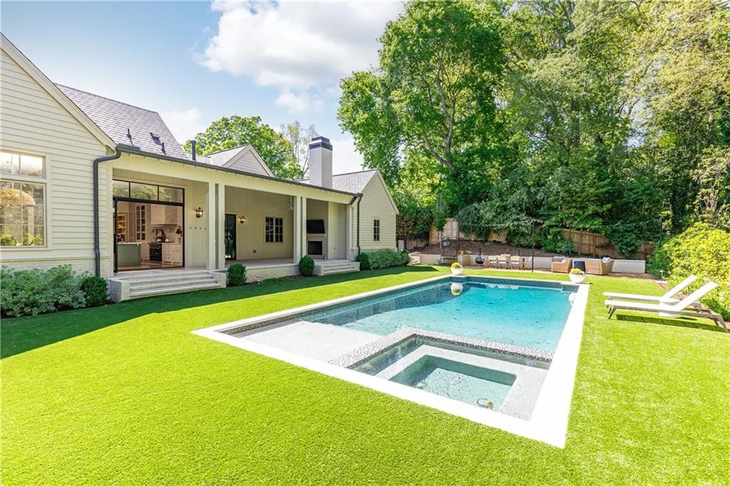 From backyard to back of house and back patio