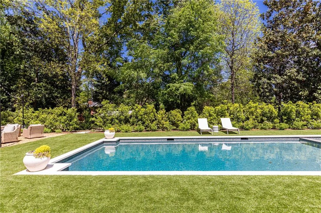 private backyard