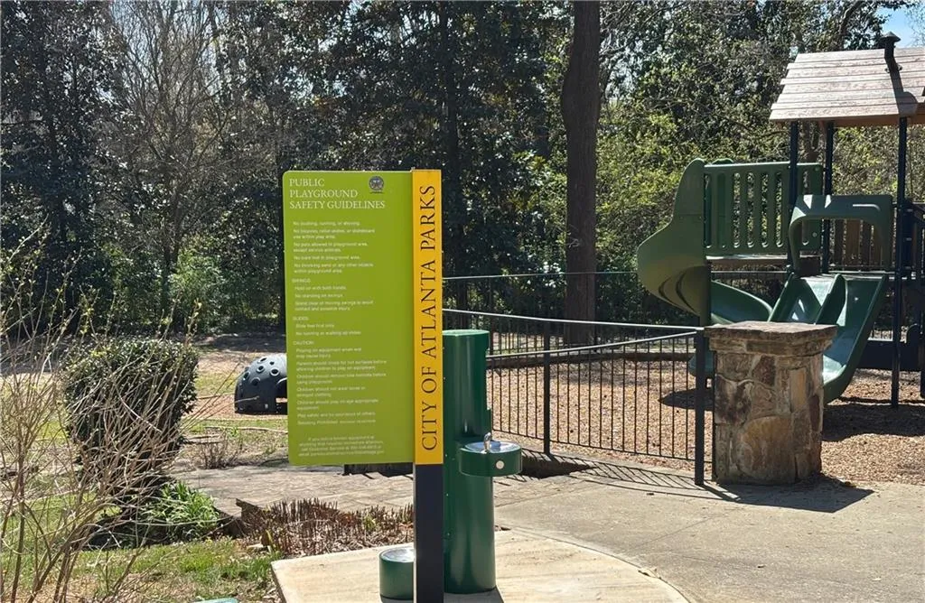 Playground at the park.